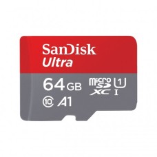 SanDisk Ultra 64GB Class-10 120mbps Micro SDHC UHS-I Memory Card